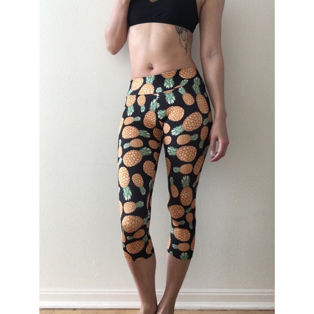 Fused Hawaii Pineapple Leggings